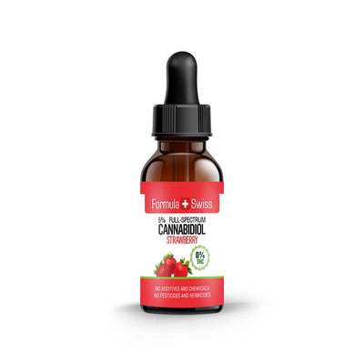 CBD Oil in MCT Oil Strawberry