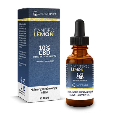 CandroLemon100 - 10% CBD Oil with Lemon Flavor