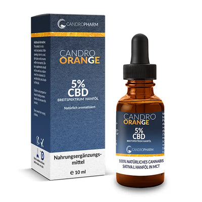 CandroOrange50 - 5% CBD Oil with Orange Flavor