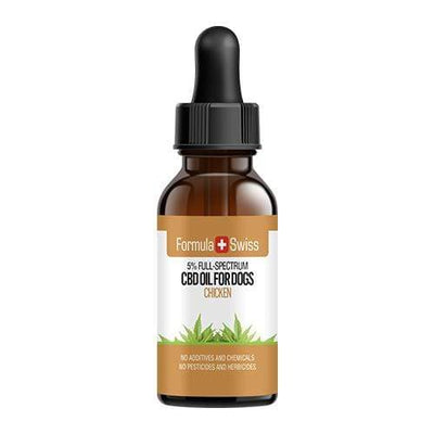 CBD Oil in MCT Oil with Chicken Aroma for Dogs