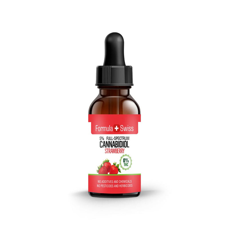 CBD Oil in MCT Oil Strawberry - End of Year Sale